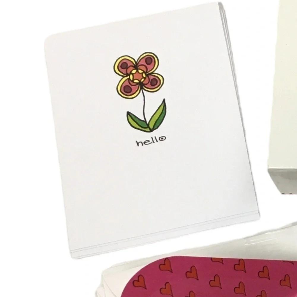 mark. Vintage Elissa Bloom Notecards Envelopes Set with Box Y2K Avon RARE